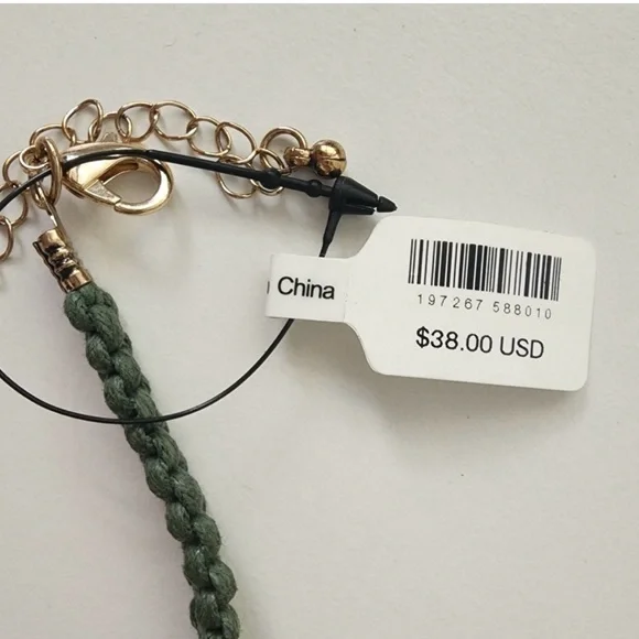 Free People Sweet Carolina Choker Necklace/Jade - Picture 12 of 16